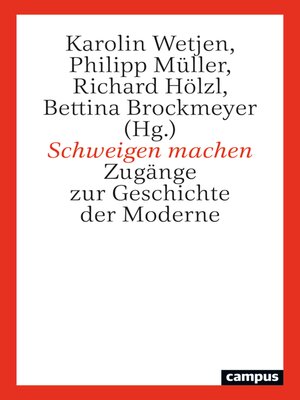 cover image of Schweigen machen